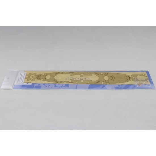 Artwox BW20013 1/700 US Navy Louisiana BB-71 Wooden Deck for Very Fire kit #VF700902