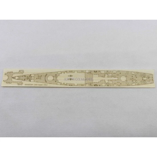 Artwox BW20028 1/700 USS Guam CB-2 Wooden Deck for Trumpeter kit #06739