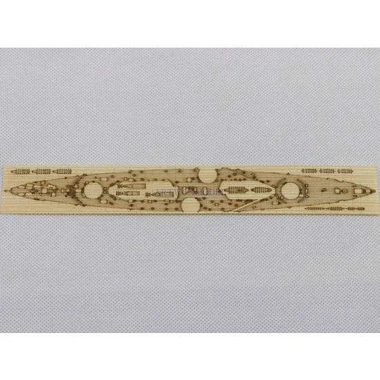 Artwox BW20030 1/700 HMS Invincible 1914 Wooden Deck for Flyhawk FH1311 - Model Ships & Boats
