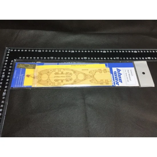 Artwox BW40003 Missouri Wooden Deck, Masking Sheet, Planking Masking PE for Meng Models #WB004 - Model Ships & Boats