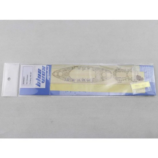 Artwox BW40021 Non Cleveland Wooden Deck, Masking sheet, Planking Masking PE for Meng #WB-007