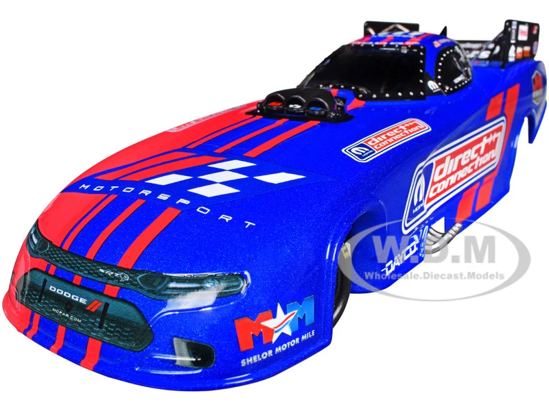Dodge Charger NHRA Funny Car Matt Hagan "MOPAR Direct Connection" (2025) Limited Edition 1/24 Diecast Model Car by Auto World - Dodge Models