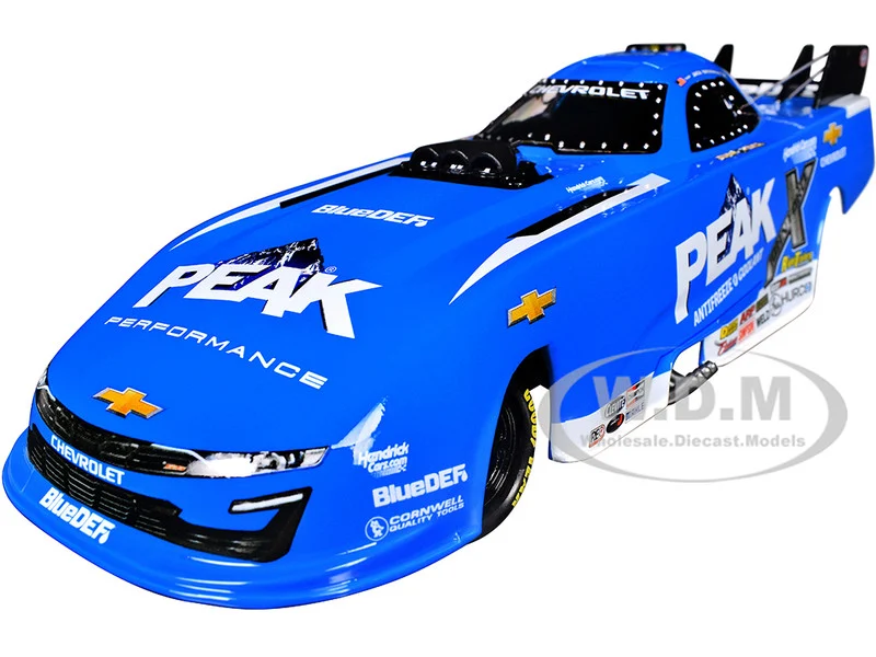 Chevrolet Camaro SS NHRA Funny Car Jack Beckman "Peak" (2025) "John Force Racing" Limited Edition 1/24 Diecast Model by Auto World - Chevrolet Models