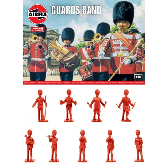 Airfix 00701V 1/76 British Army Coldstream Guards Band Figures Set - Model Figures