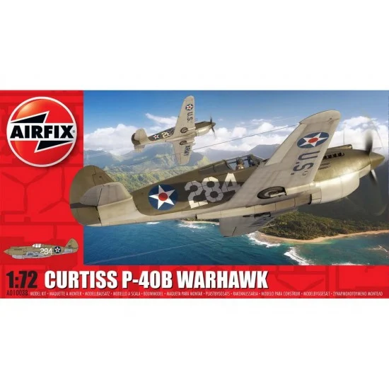 Airfix 01003B 1/72 Curtiss P-40B Warhawk Fighter Aircraft