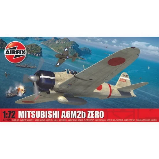 Airfix 01005B 1/72 Mitsubishi A6M2b Zero - Model Planes