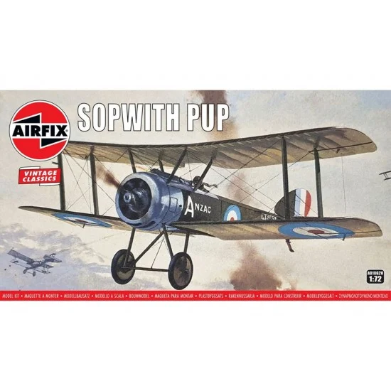Airfix 01062V 1/72 Sopwith Pup Fighting Aeroplanes - Model Planes