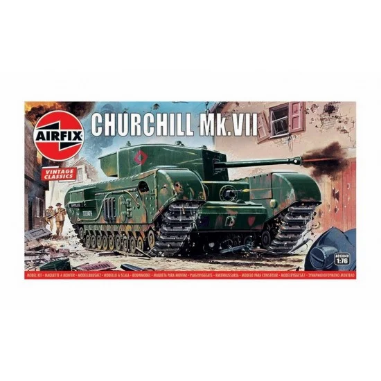 Airfix 01304V 1/76 Vintage Classics - Churchill Mk. VII Tank