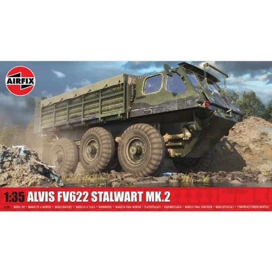 Airfix 1381 1/35 Alvis FV622 Stalwart Mk.2 6x6 Amphibious Truck - Military Vehicles & Tanks