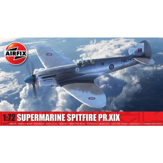 Airfix 02017B 1/72 Supermarine Spitfire Pr.XIX - Model Planes