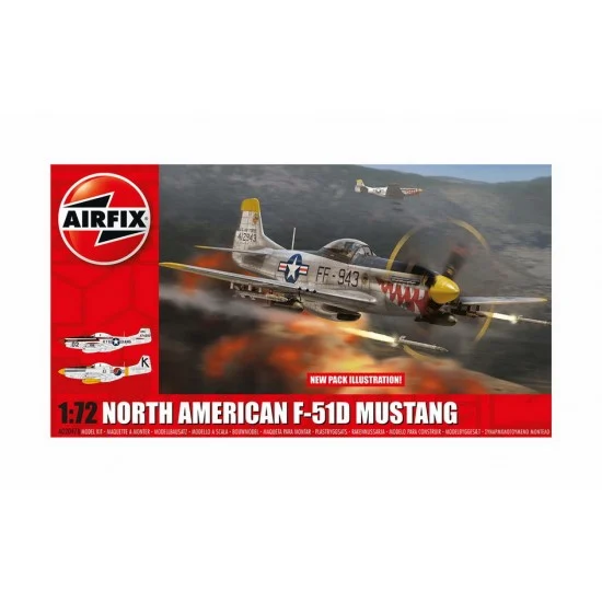 Airfix 02047A 1/72 North American F-51D Mustang