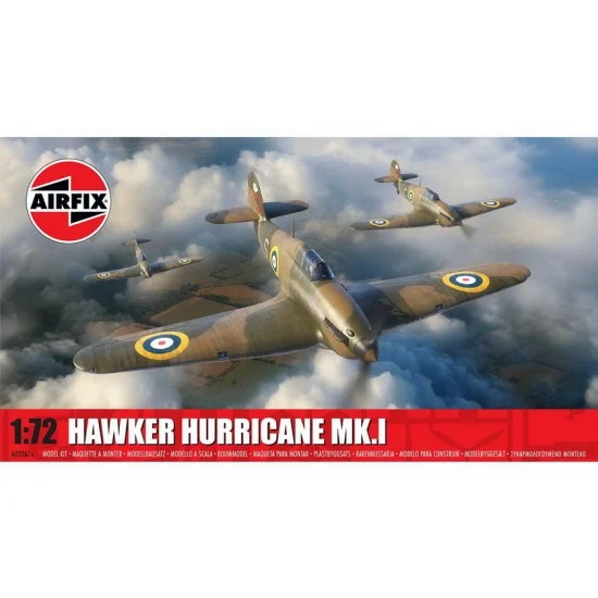 Airfix 02067A 1/72 Hawker Hurricane Mk.I, Battle of Britain - Model Planes