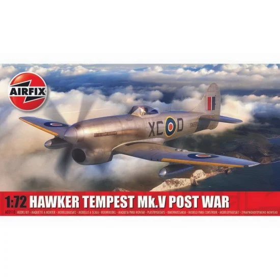 Airfix 2110 1/72 Hawker Tempest Mk.V Post War - Model Planes