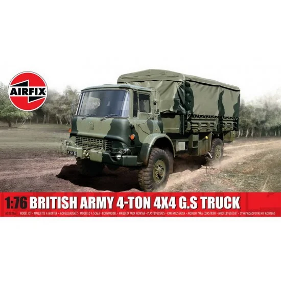 Airfix 02326A 1/76 British Army 4-ton 4 x 4 G.S Truck