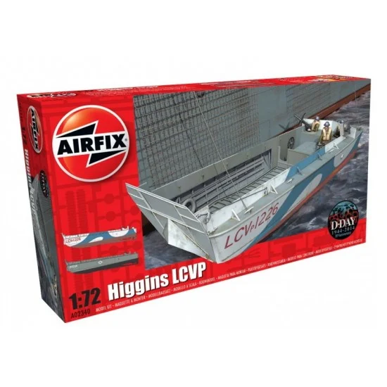 Airfix 2340 1/72 Higgins Boat LCVP (Landing Craft Vehicle Personnel) - Military Vehicles & Tanks