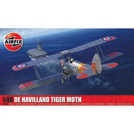 Airfix 04104A 1/48 de Havilland Tiger Moth - Model Planes