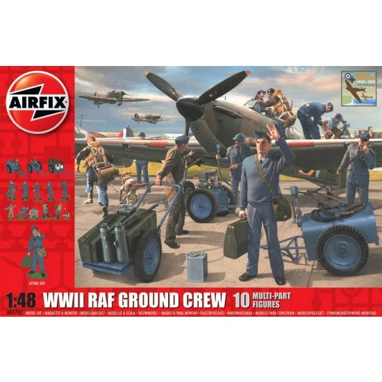 Airfix 4702 1/48 WWII RAF Ground Crew - Model Planes