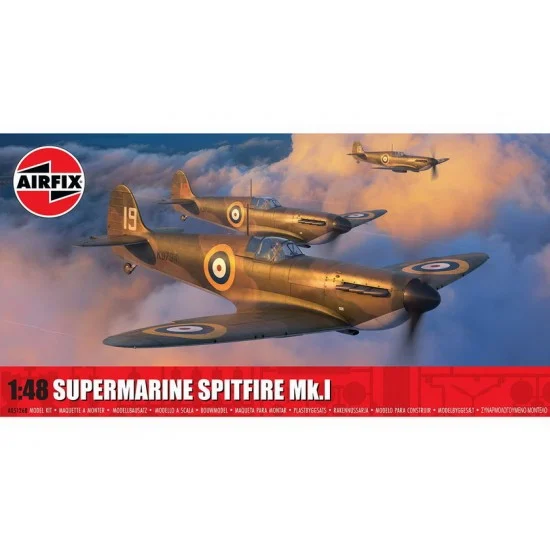 Airfix 05126B 1/48 Supermarine Spitfire Mk.I Fighter - Model Planes