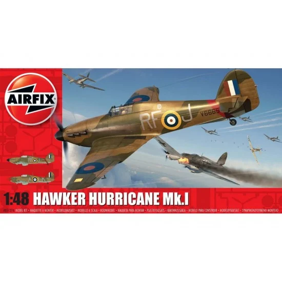 Airfix 05127A 1/48 Hawker Hurricane Mk.1 - Model Planes