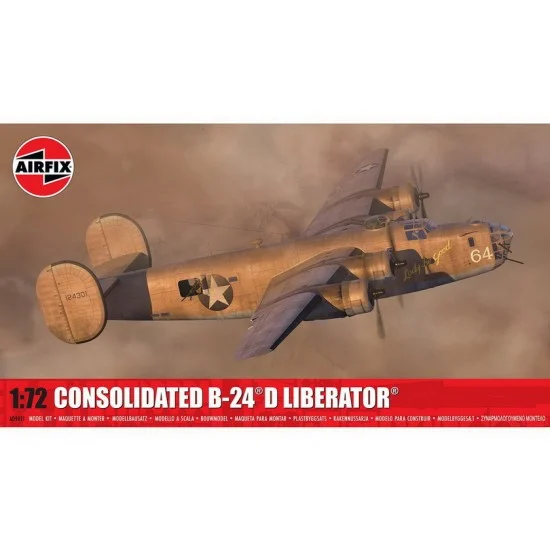 Airfix 9011 1/72 Consolidated B-24D Liberator Heavy Bomber
