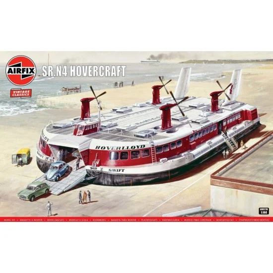 Airfix 09171V 1/144 SR.N4 Hovercraft - Model Ships & Boats