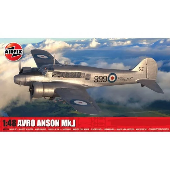 Airfix 09191A 1/48 Avro 652A Anson Mk.I - Model Planes