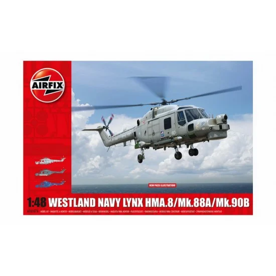 Airfix 10107A 1/48 Westland Navy Lynx Mk.88A/HMA.8/Mk.90B - Model Planes