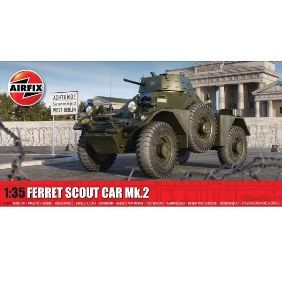 Airfix 1379 1/35 Ferret Scout Car Mk.2 - Military Vehicles & Tanks