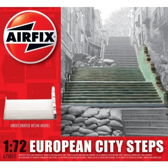Airfix 75017 1/72 European City Steps - Scenics & Diorama