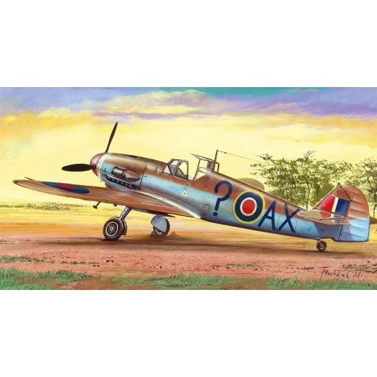 AZ model 7587 1/72 Messerschmitt Bf 109F-4 ''Captured''
