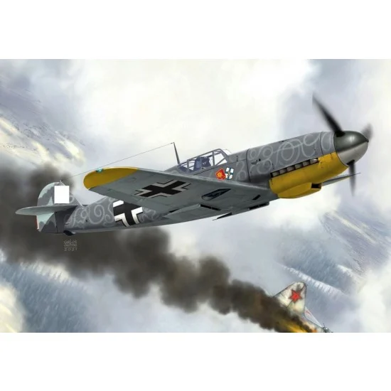 AZ model 7685 1/72 Messerschmitt Bf 109F-4 ''JG.5 Eismeer'' Fighter
