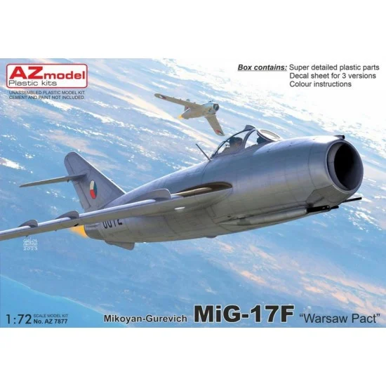 AZ model 7877 1/72 Mikoyan-Gurevich MiG-17F ''Warsaw Pact''