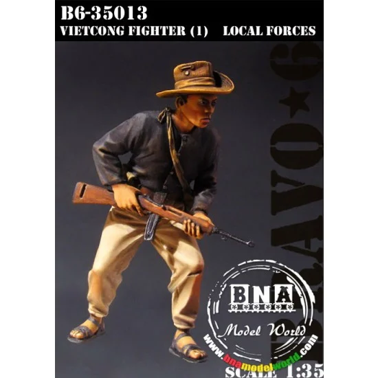 Bravo6 35013 1/35 Viet Cong Fighter Local Forces I (1 Figure) - Model Figures