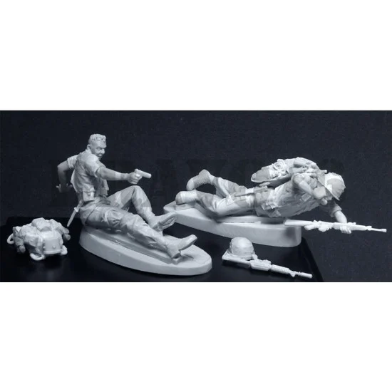 Bravo6 35054 1/35 US Army Infantry Vol.5 "Broken Arrow" (2 figures with decals) - Model Figures