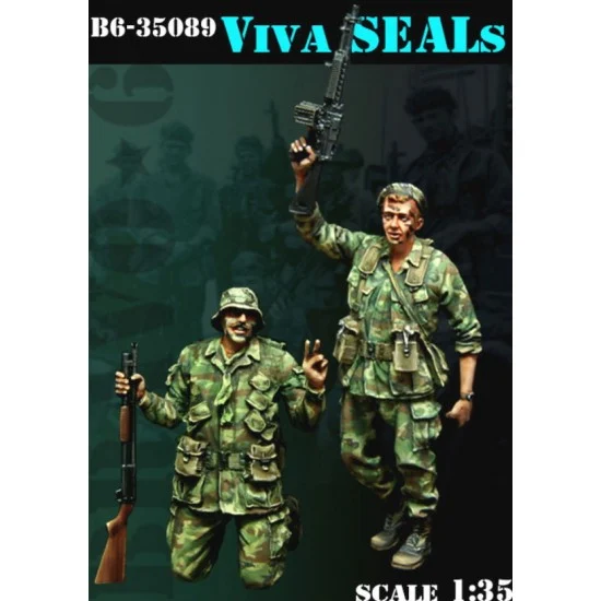 Bravo6 35089 1/35 Viva SEALs - Model Figures
