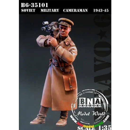 Bravo6 35101 1/35 Soviet Military Cameraman, 1943-1945 (1 Figure)