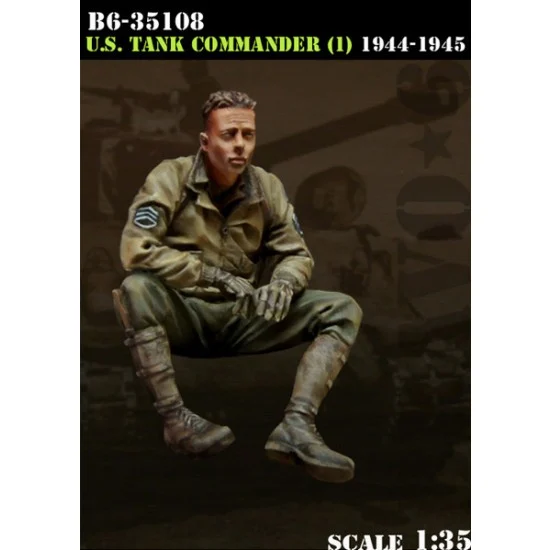 Bravo6 35108 1/35 US Tank Commander (1) 1944-1945 (1 Figure)