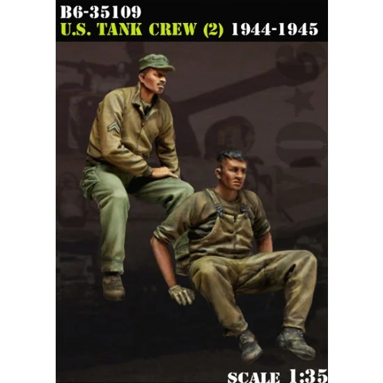 Bravo6 35109 1/35 US Tank Crew (2) 1944-1945 (2 Figures)