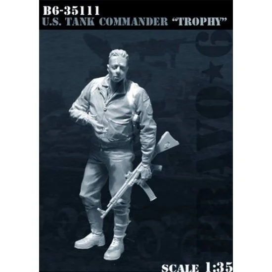 Bravo6 35111 1/35 US Tank Commander ''Trophy'' (1 Figure) - Model Figures
