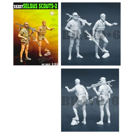 Bravo6 35207 1/35 Rhodesian Selous Scouts (2 figures) - Model Figures