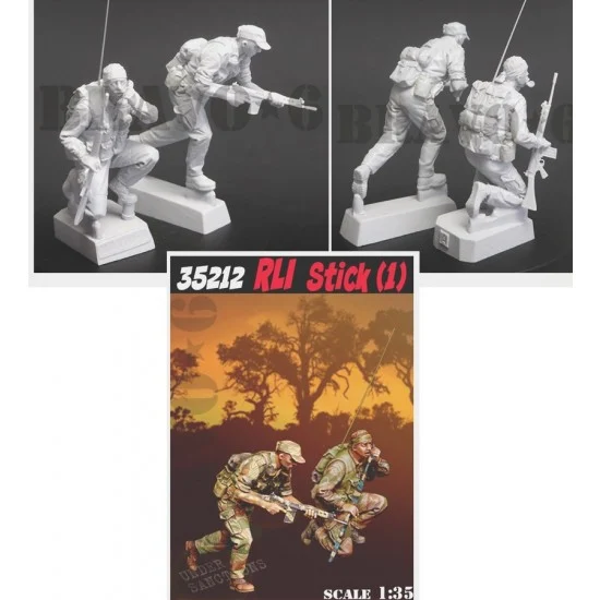 Bravo6 35212 1/35 RLI Rhodesian Stick Vol.1 (2 figures) - Model Figures
