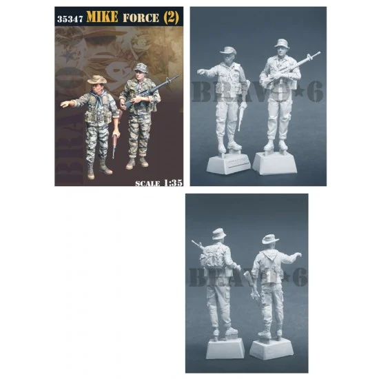 Bravo6 35347 1/35 Vietnam War US MIKE Force (2 figures) - Model Figures