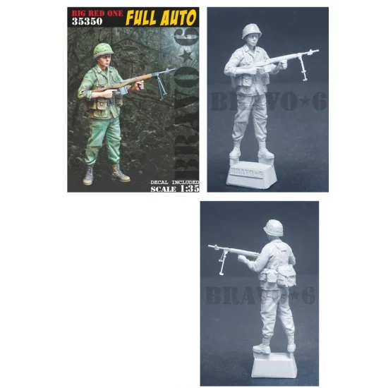 Bravo6 35350 1/35 Big Red One Full Auto US Soldier - Model Figures
