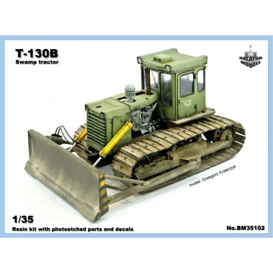 Balaton Modell BM35102 1/35 T-130B Swamp Tractor