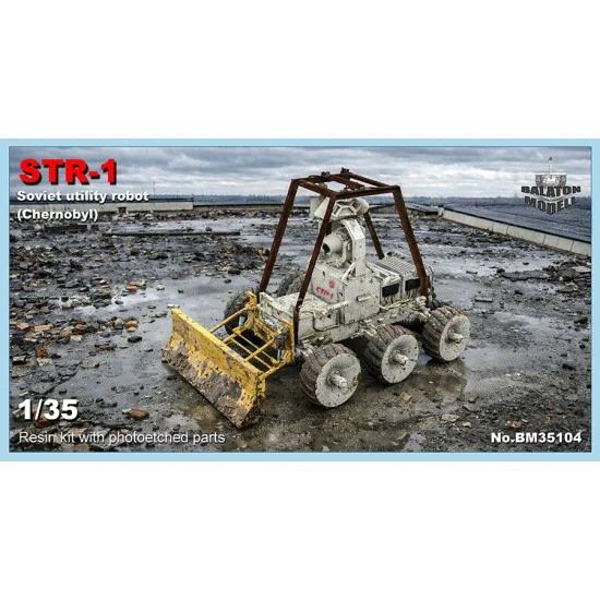 Balaton Modell BM35104 1/35 STR-1 Soviet Utility Robot (Chernobyl)