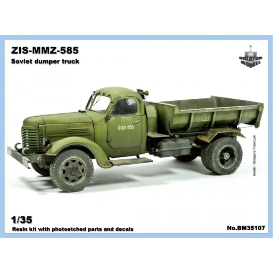 Balaton Modell BM35107 1/35 ZIS-MMZ-585 Dumper Truck