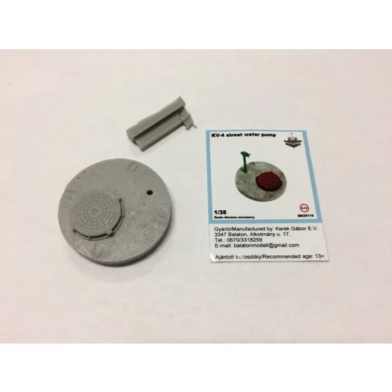 Balaton Modell BM35116 1/35 Street Water Pump KV-4