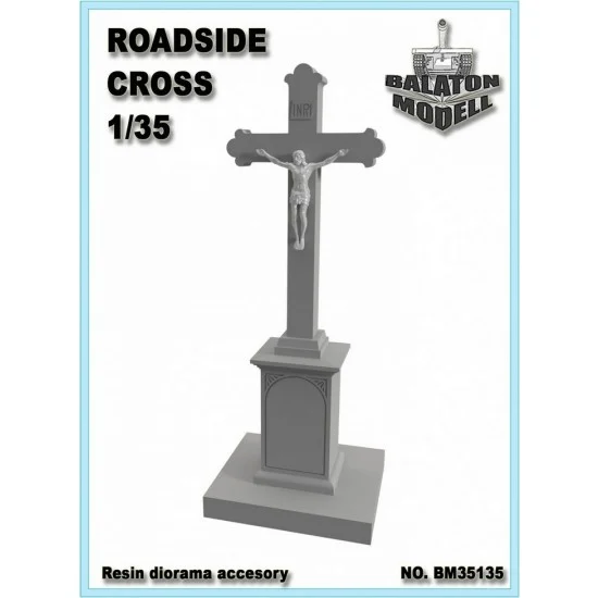 Balaton Modell BM35135 1/35 Roadside Cross (Height: 10cm) - Scenics & Diorama