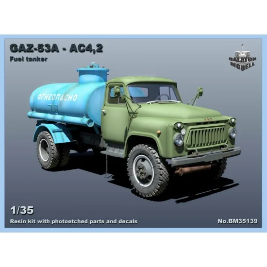 Balaton Modell BM35139 1/35 Gaz-53A AC-4.2 Fuel Tanker