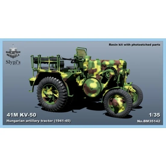 Balaton Modell BM35142 1/35 WWII 41M KV-50 Hungarian Artillery Tractor